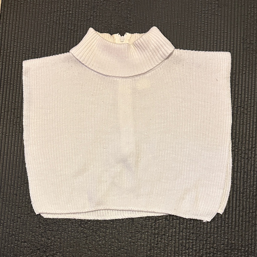 Chic Cream Turtleneck dickey